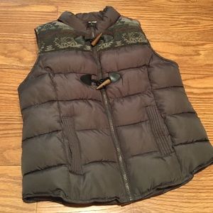 SALE🌟Ruff Hewn Grey+Aztec Vest