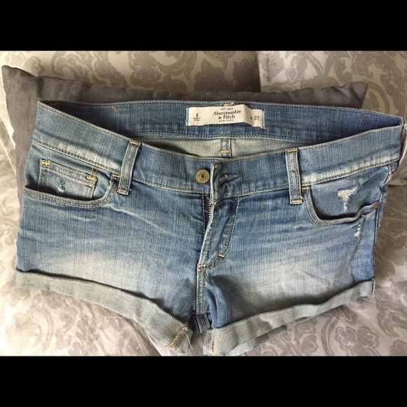 Abercrombie jean shorts