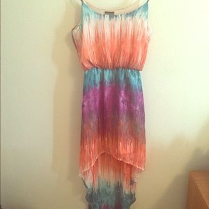 A beautiful multi color dress😍