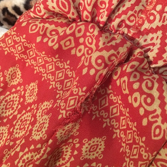 Beautiful Ruffle Maxi Dress - Picture 3 of 3