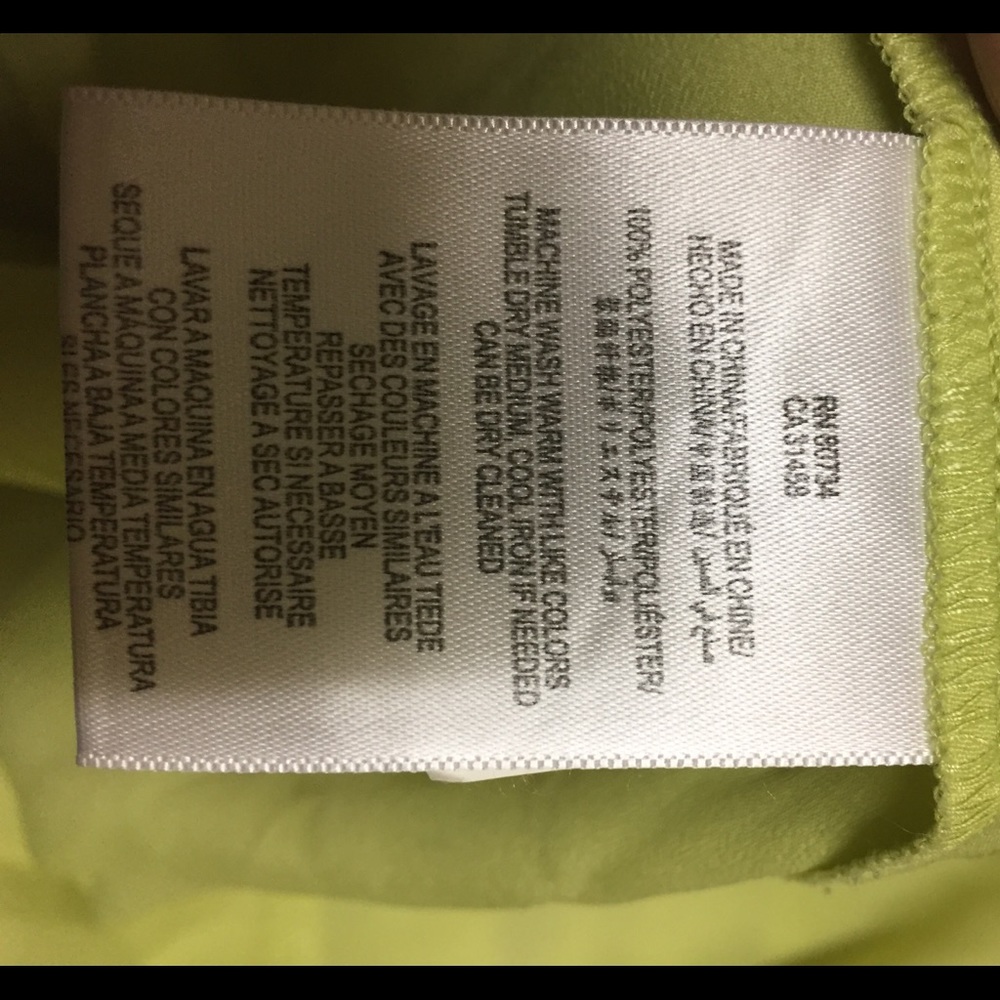 BCBGeneration cross drape front top - Picture 8 of 10