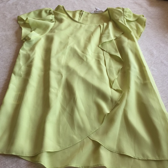 BCBGeneration cross drape front top - Picture 7 of 10
