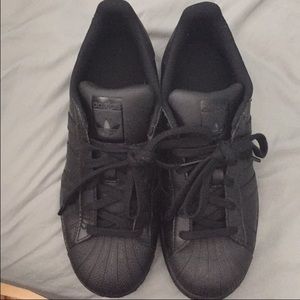 Adidas all black originals