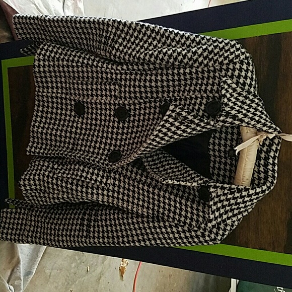 Herringbone peacoat