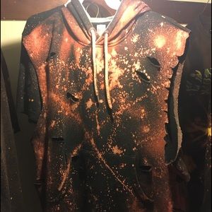 Bleached hoodie. Awesome piece 🤘🏼