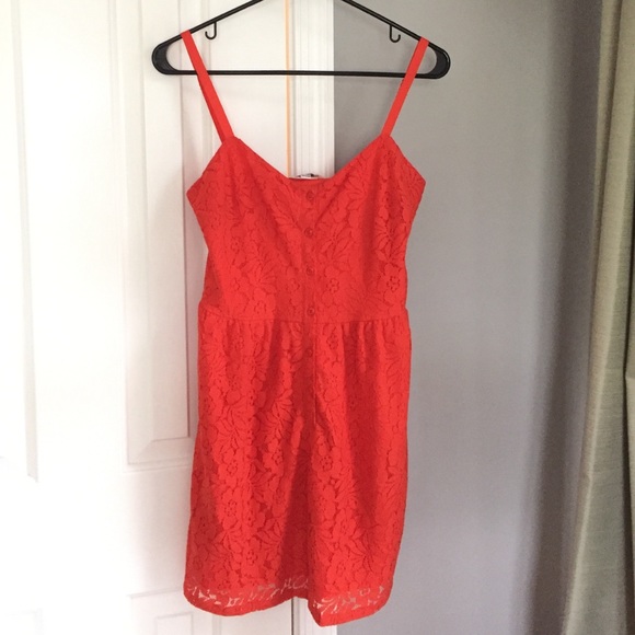Orange Volcom dress 👗 - Picture 1 of 4