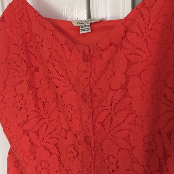 Orange Volcom dress 👗 - Picture 2 of 4