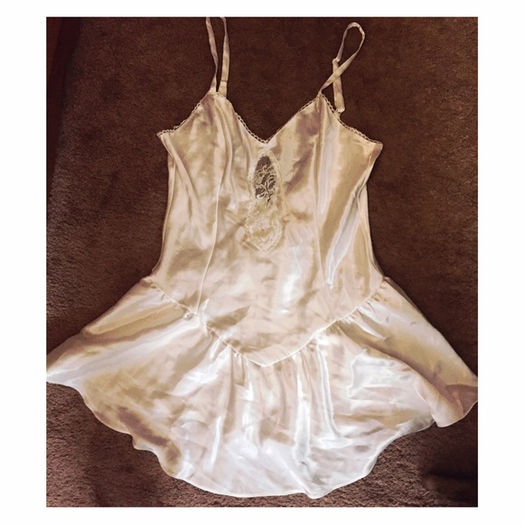 Vs white lace lingerie