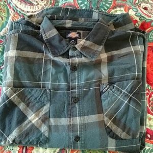 Dickies long sleeve flannel