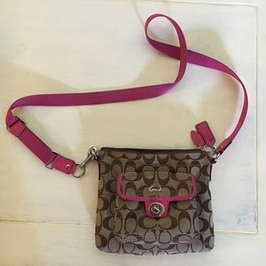 Coach cross body bag