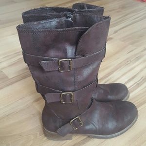 Brown Madeline Stuart Boots size 10!!