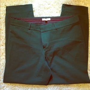 Moss Green Banana Republic Solan fit pants size 14