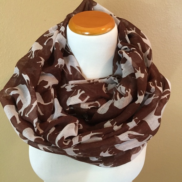 🎉HP🎉 NWT Elephant Print Infinity Scarf - Picture 2 of 4