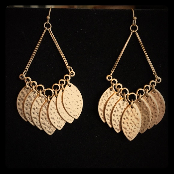 Gold Chandelier Earrings