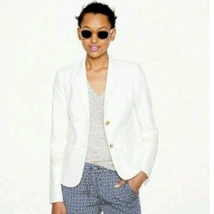 J Crew Schoolboy Blazer in Linen