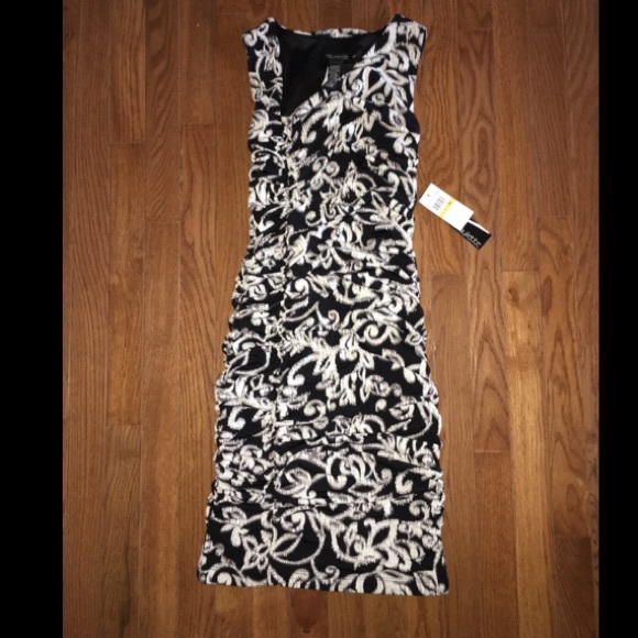 Roulette Fitted Dress