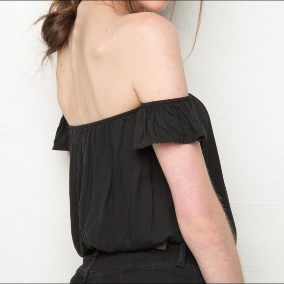 SOLD Black Beccah Top - Picture 3 of 3