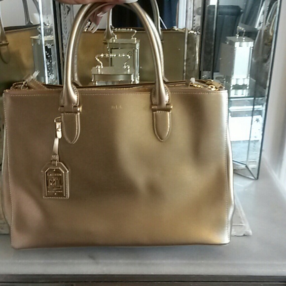Ralph Lauren Tote Bag Wit Shoulder Strap