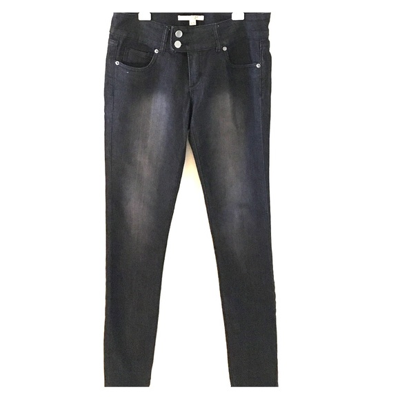 Black Denim Skinny Jeans