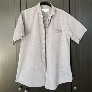 Men's TOPMAN button down slim fit button down EUC