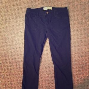 Navy Hollister Supper Skinny Jeans