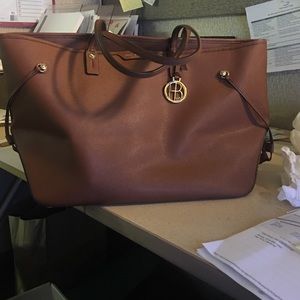 XL BROWN HENRI BENDEL TOTE