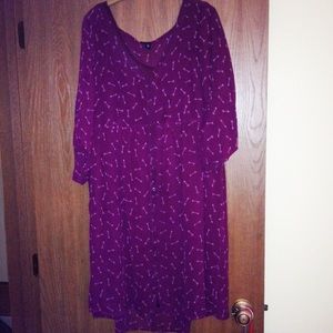 Torrid Arrow Print Shirt Dress