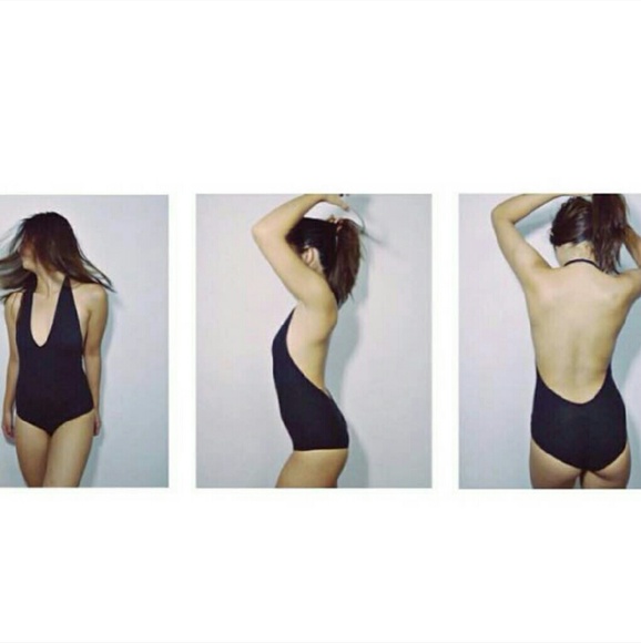 Black Jagger Bodysuit