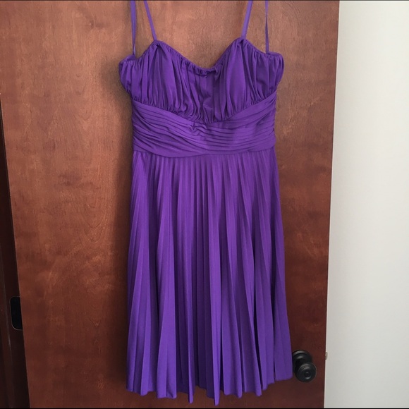 Max & Cleo purple dress