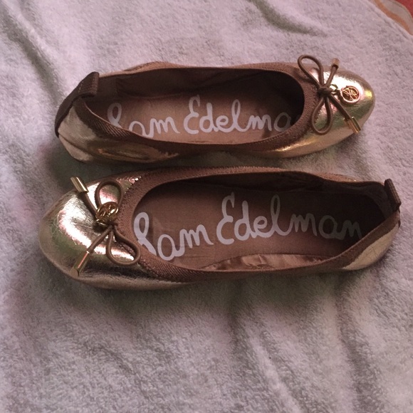 Girls Sam Edelman Flats Size 3 1/2