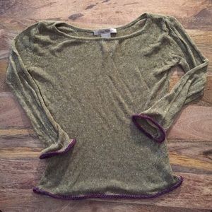 Free People sheer blouse