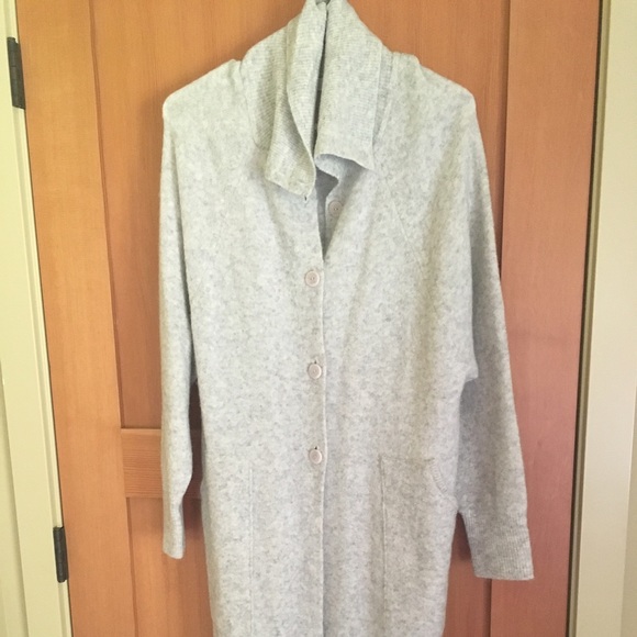 Babaton Knee Length Wool Sweater, small