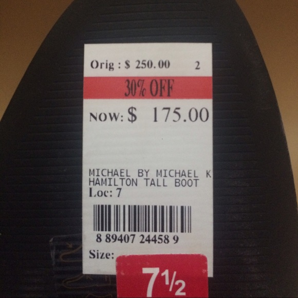 MICHAEL KORS BLACK BOOTS - Picture 2 of 4