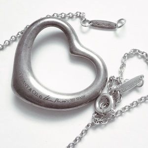 [Tiffany & Co.] Sterling Silver Heart Necklace