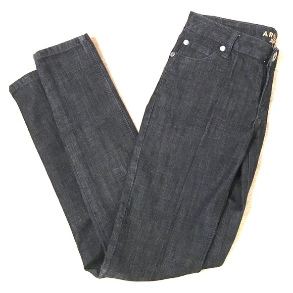 Black denim jeans