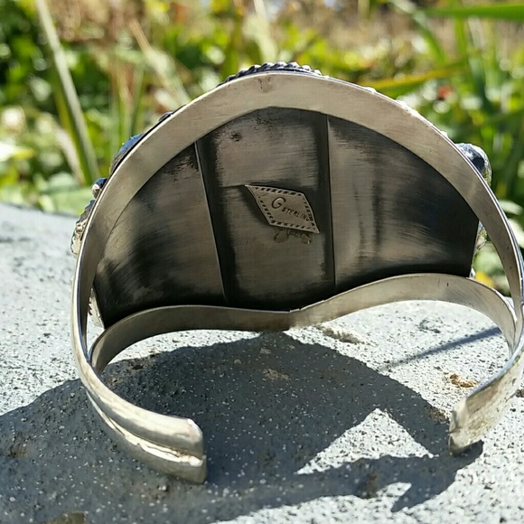 SOLD::::::::Francisco Gomez Sterling turquoise - Picture 3 of 4