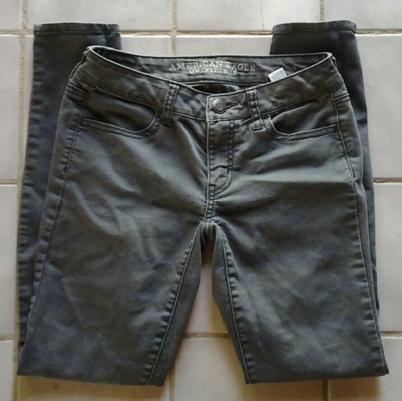 American Eagle camouflage Skinny Jeans Sz 0x29