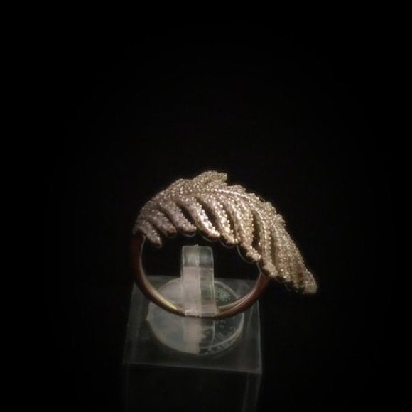 The feather vibe: .925 sterling silver ring - Picture 3 of 4