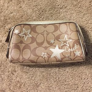 Coach cosmetic case