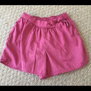 Gap pink bow shorts