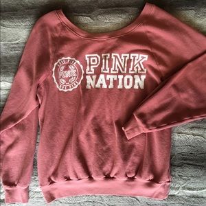 Pink nation sweatshirt