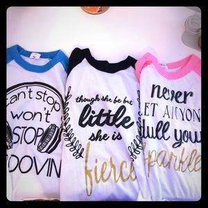 Girls Baseball T Bundle