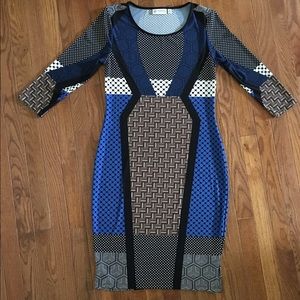 Geometric Printed Dress