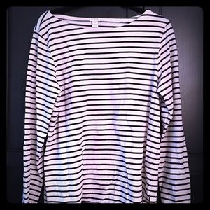 J. Crew Never worn Brenton striped top