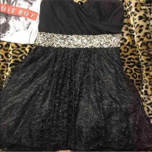 Black homecoming dress