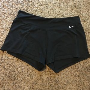 Nike dri fit exercise shorts