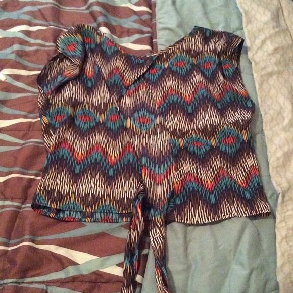 Open back shirt!