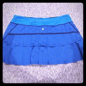 Lululemon pacesetter skirt sz 10