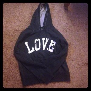 Dark grey sweatshirt