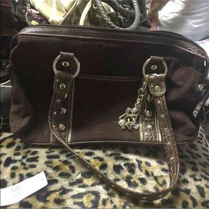 Brown satchel